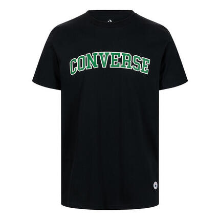T-shirt Retro Chuck Zwart - 10027043-A01