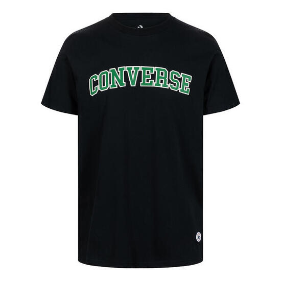 T-shirt Retro Chuck Zwart - 10027043-A01