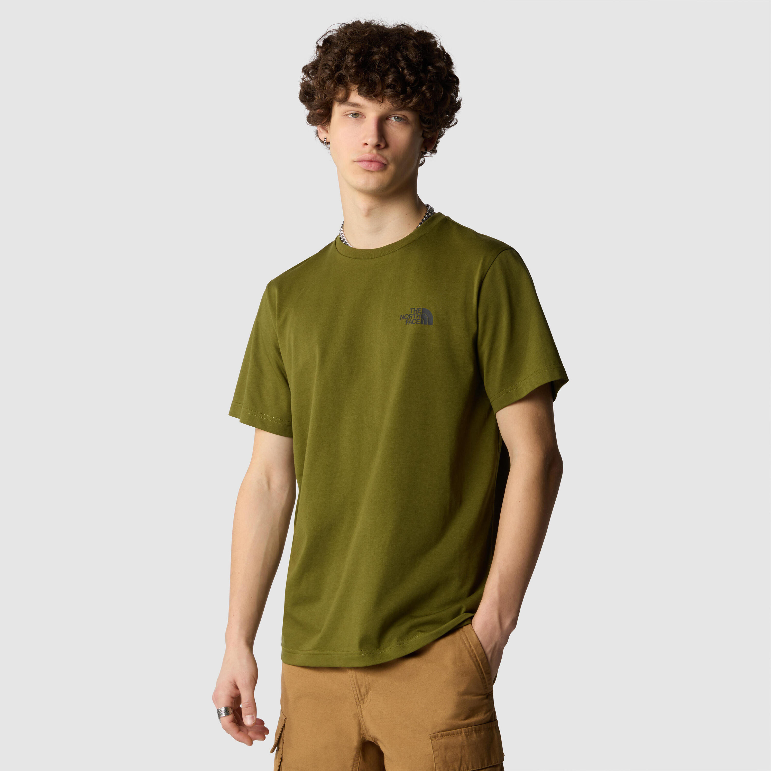 T-shirt Uomo   T-shirt verdone NF0A87NGPIB 2/5