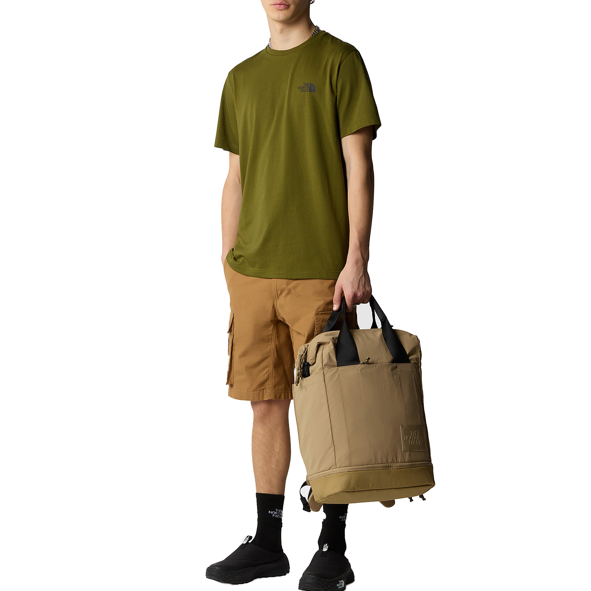 T-shirt Uomo   T-shirt verdone NF0A87NGPIB 4/5