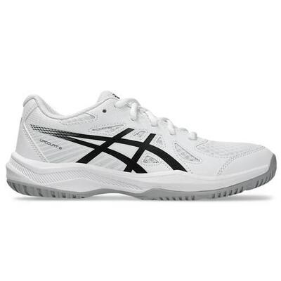 Volleybalschoenen meisje asics upcourt 6 gs wit