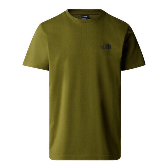 The north face - Camiseta verde NF0A87NGPIB