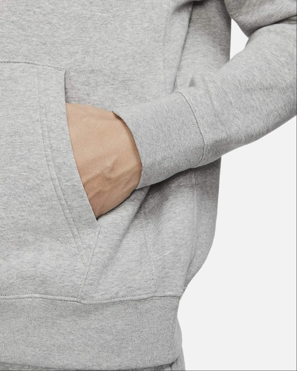 Sweat à Capuche Club Graphic Gris - BV2973-063 4/4