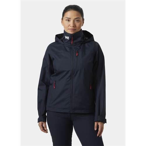 Chaqueta Azul Mujer Helly Hansen Crew Hooded Sailing Jacket 2.0 Navy 5/7