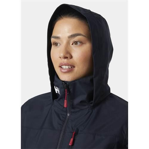 Chaqueta Azul Mujer Helly Hansen Crew Hooded Sailing Jacket 2.0 Navy 3/7