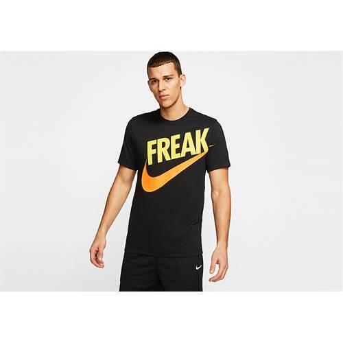 Nike - T-shirt Universel Hommes Nike Giannis Freak - T-shirt Manches Courtes - Noir - 38 S - Decathlon