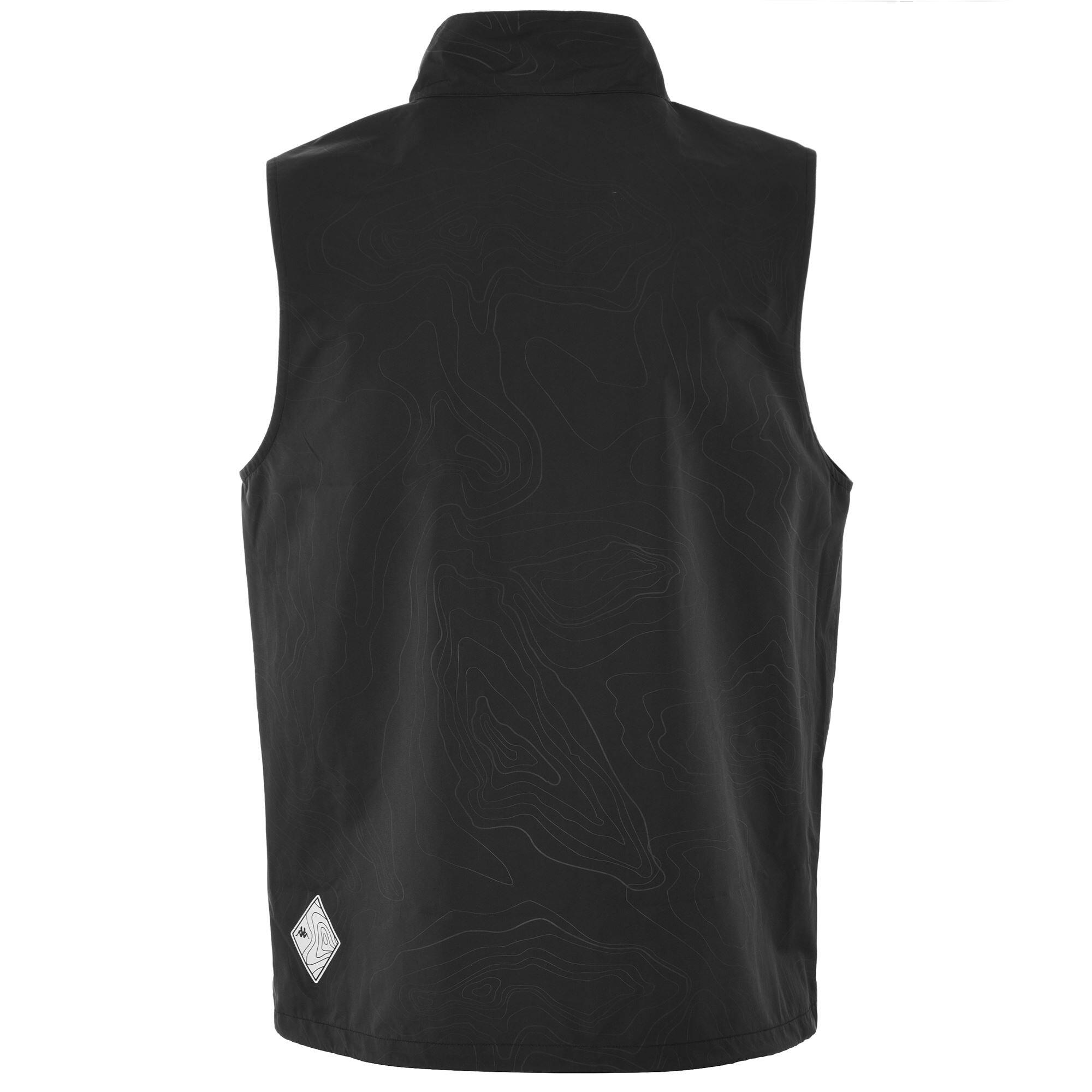 Smanicato da uomo donna in poliestere nero da outdoor 3/5