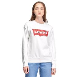 Sweat-shirt Graphic Crew Blanc - 18686-0011