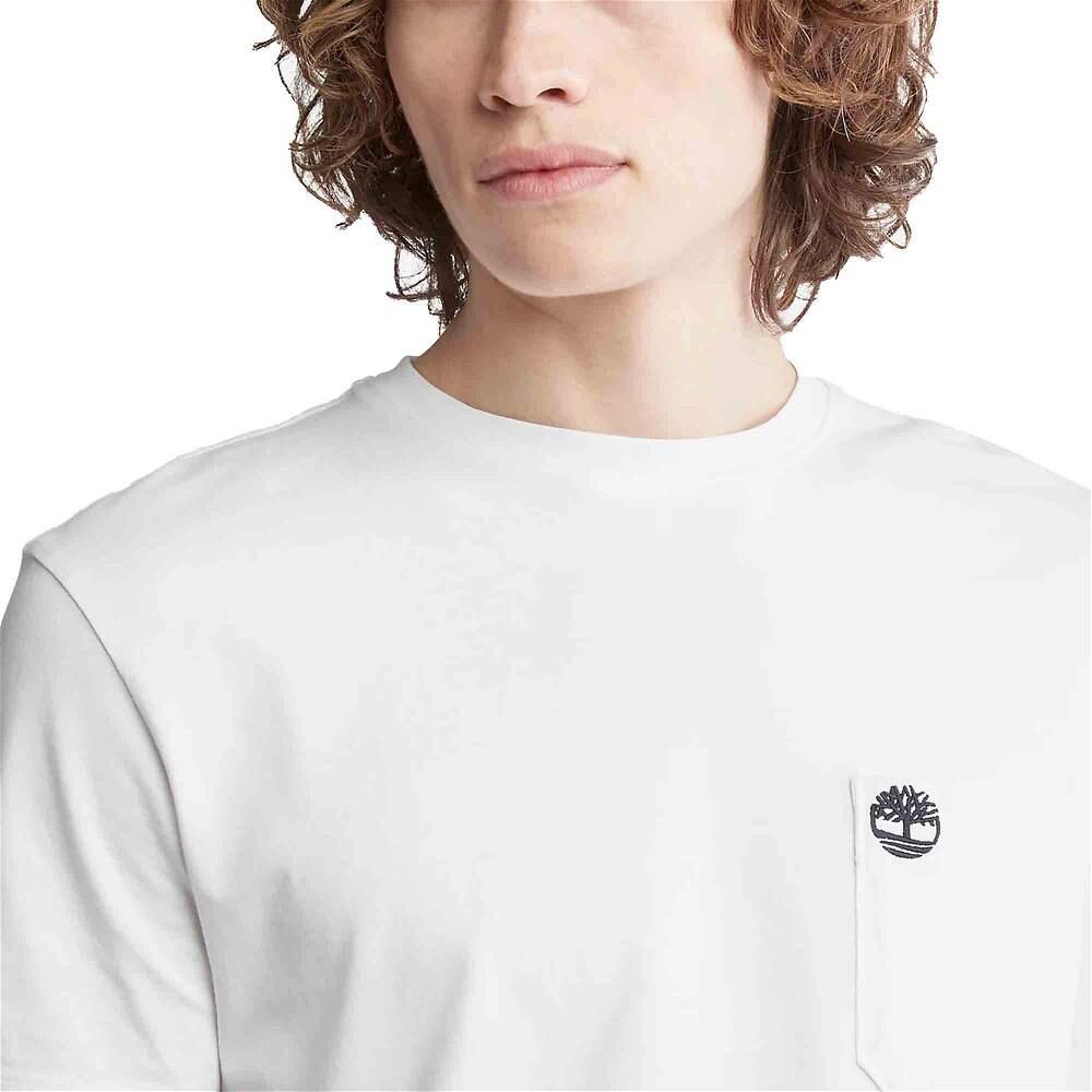 T-Shirt Dunstan River Rozmiar L Biały - TB0A2CQY100 5/5
