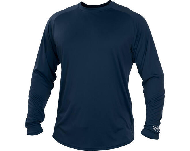 RAWLINGS Rawlings LSRT Rundhalsausschnitt Langarm XXL Navy