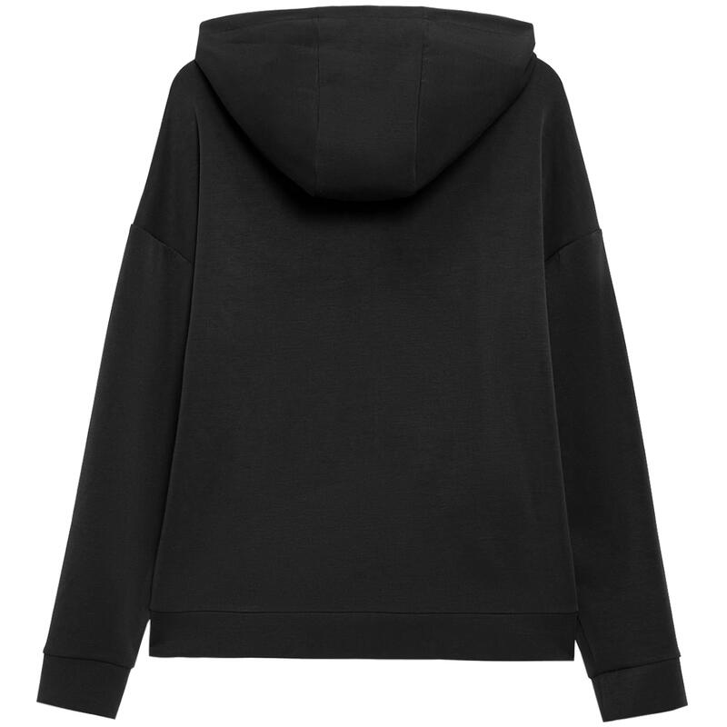 Női pulóver, 4F Women's Hoodie, fekete