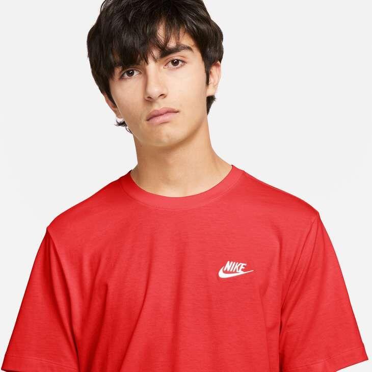 T-shirt uomo nike rosso 3/5