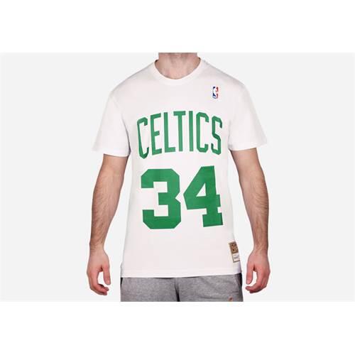Koszulka sportowa męska Mitchell & Ness BNN3CW19045BCEWHIT00PPI