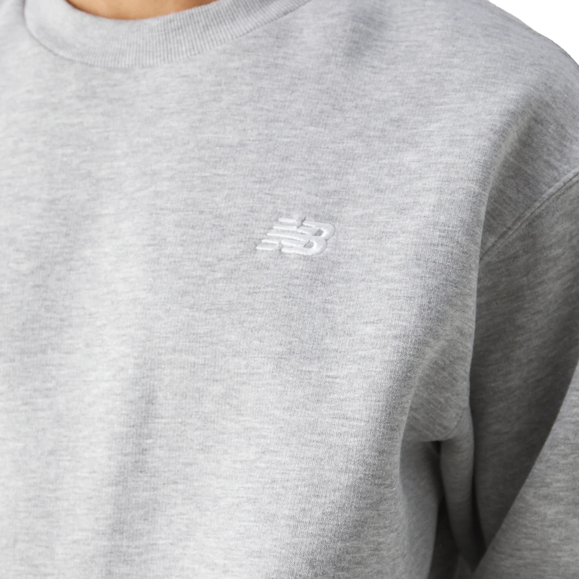 New Balance Felpa Girocollo Small Logo Uomo 3/4