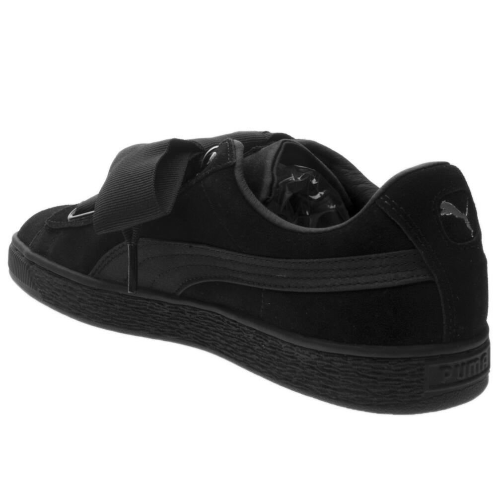 Puma Zapatillas Deportivas Suede Heart Ep Negro 5/5
