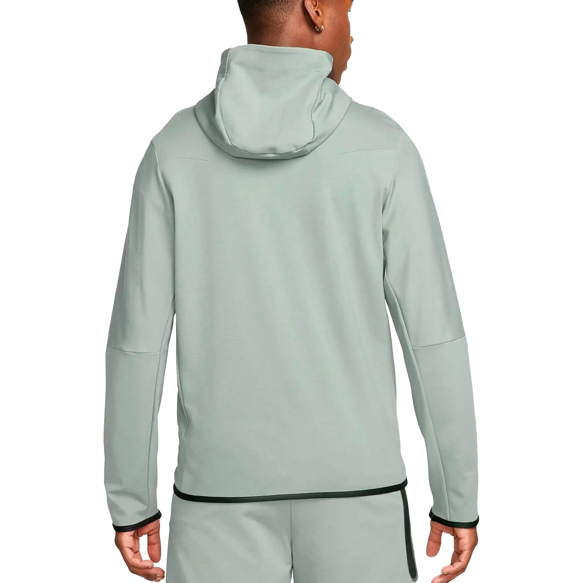 Sweat à Capuche et Zip Tech Fleece Lightweight Vert - DX0822-330 2/5