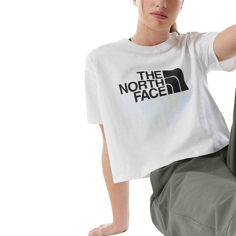 T-shirt universel femmes The North Face Cropped Easy Tee