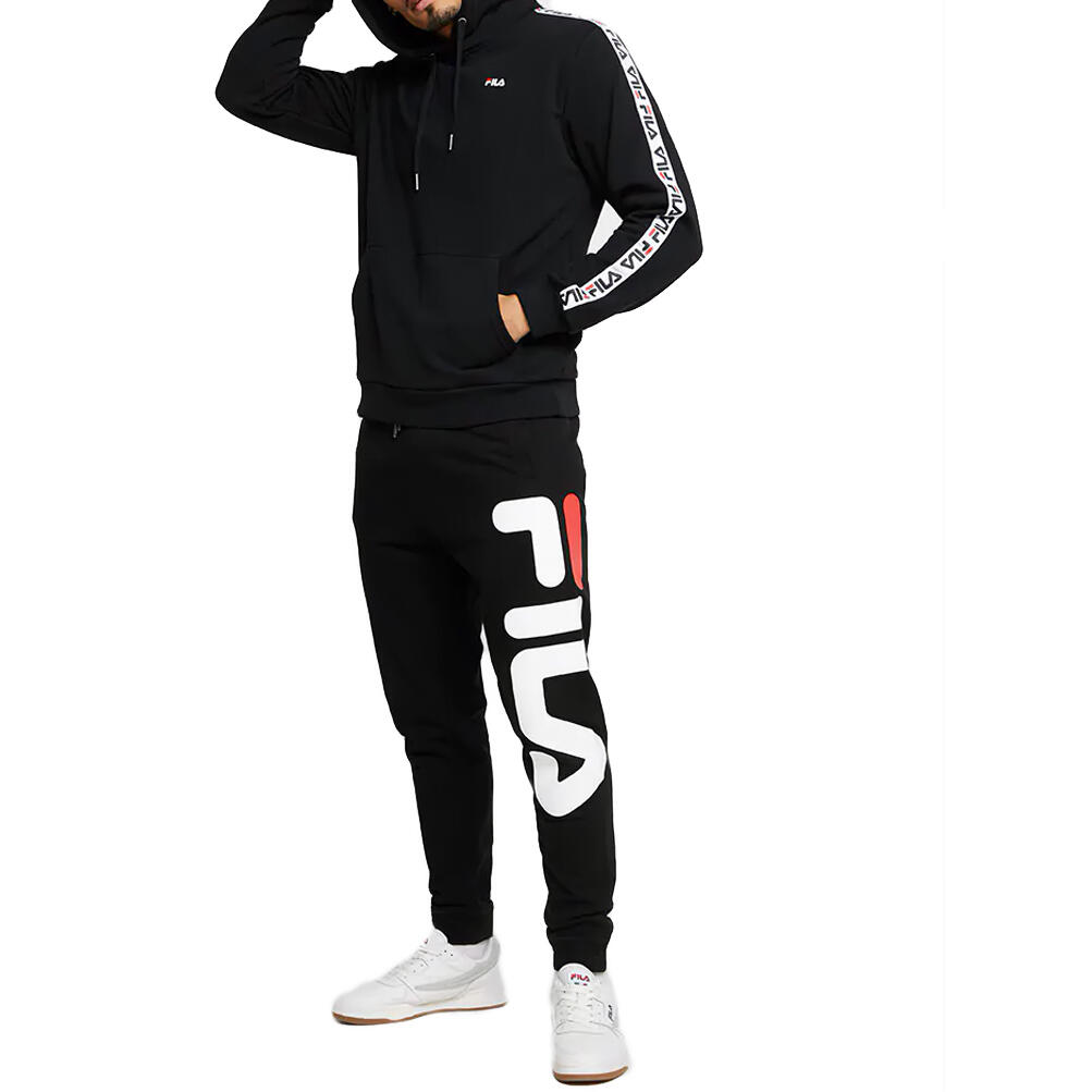 Hoodie David Taped Maat XS Zwart - 687023-002 3/5
