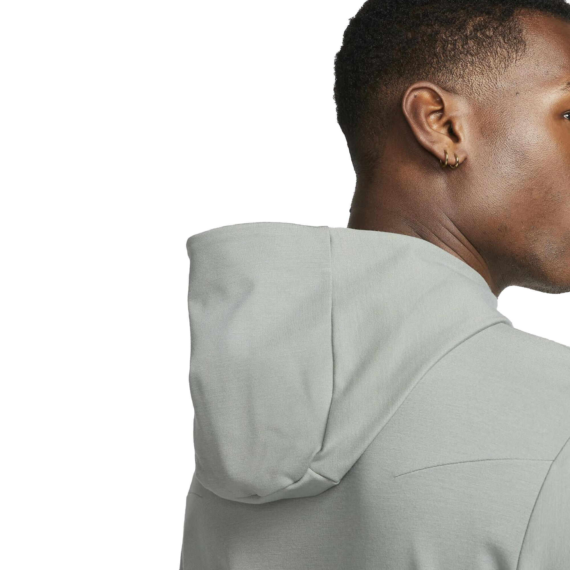 Sweat à Capuche et Zip Tech Fleece Lightweight Vert - DX0822-330 4/5