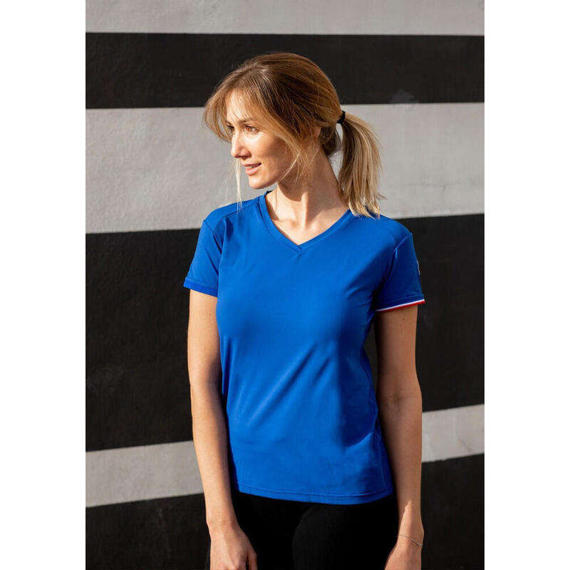 T-shirt Le classique Bleu Femme