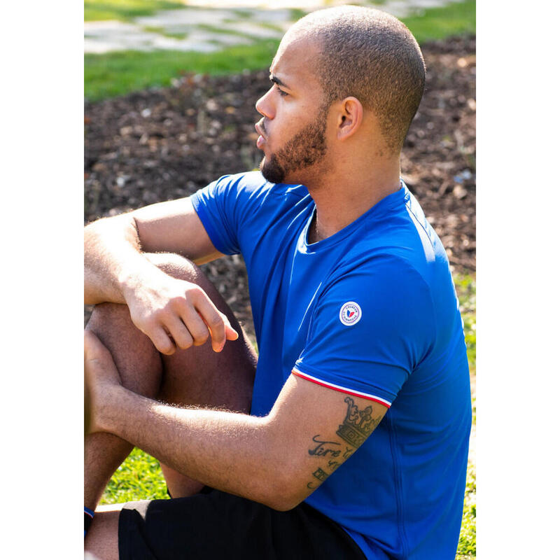 T-shirt Le classique Bleu Homme