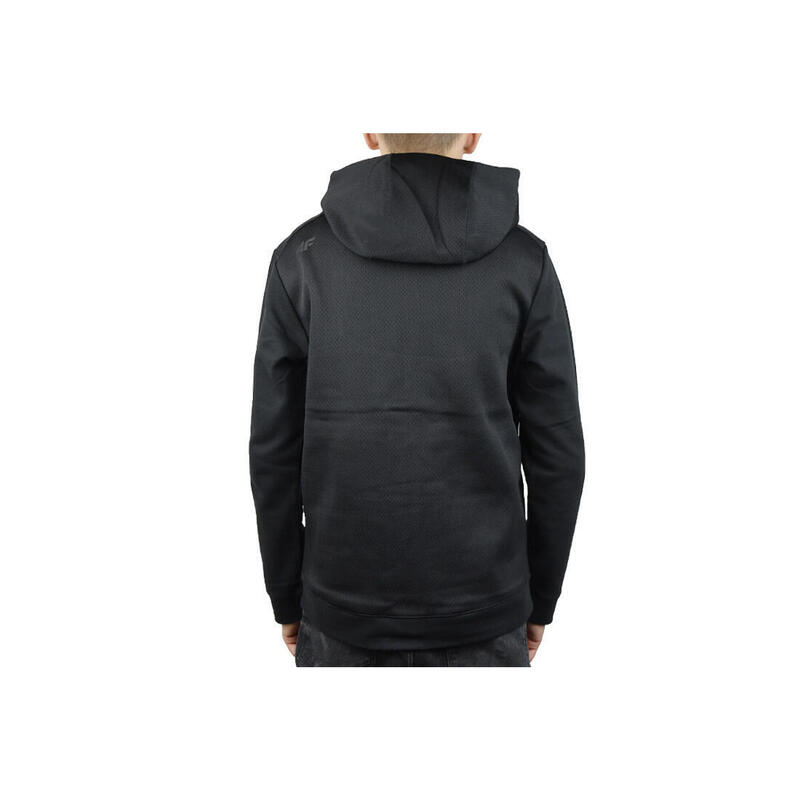 Férfi pulóver, 4F Men Hoodie, fekete