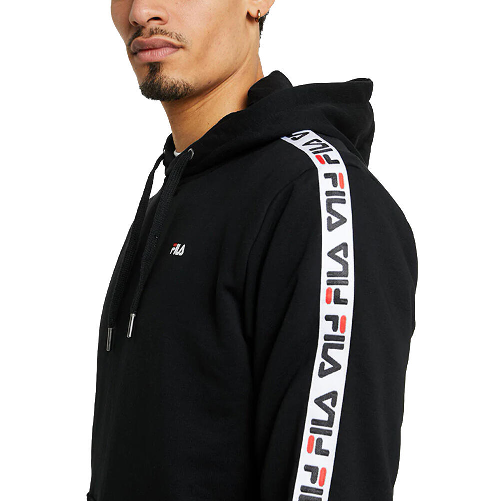 Hoodie David Taped Maat XS Zwart - 687023-002 4/5