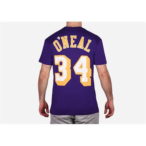 Camiseta de manga corta Mitchell & ness modelo BNN3CW19045-LALPURP96 para hombre 2/4