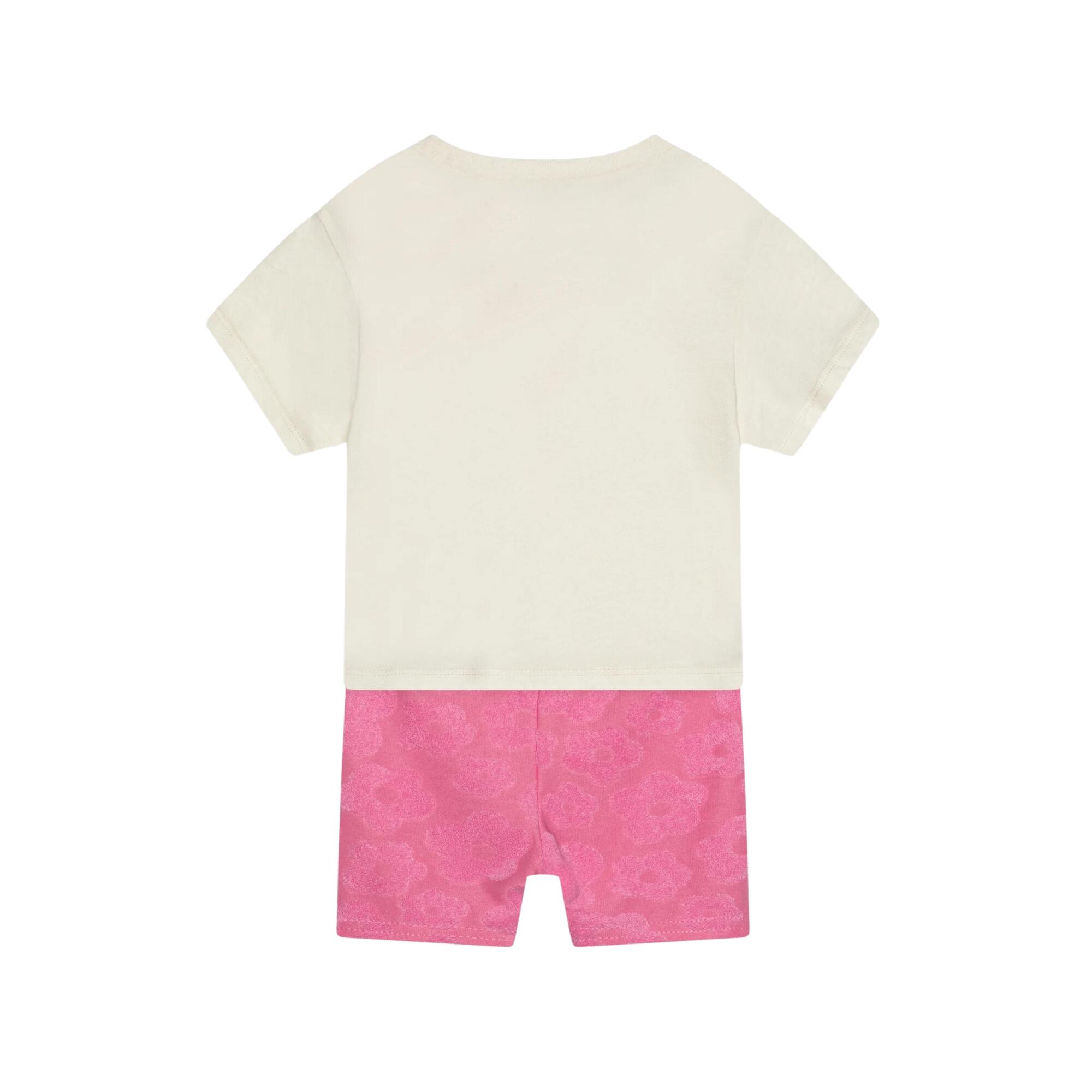 Ensemble T-shirt et shorts Chuck Patch Blanc - 3CF505-AG9 2/4