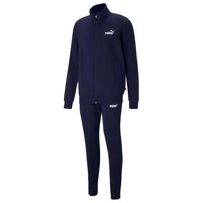 Puma clean sweat suit tr, tuta da uomo in cotone