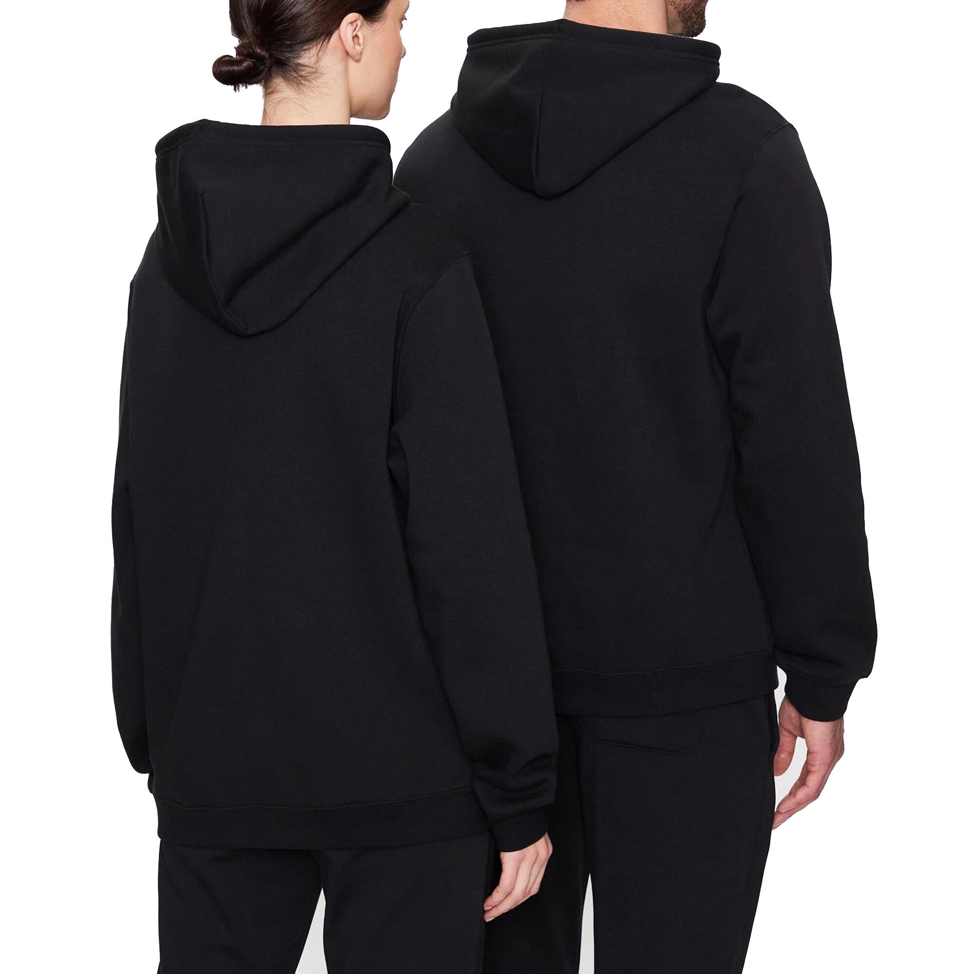 Sweatshirts polaires Converse Go-to wordmark Noir 2/4