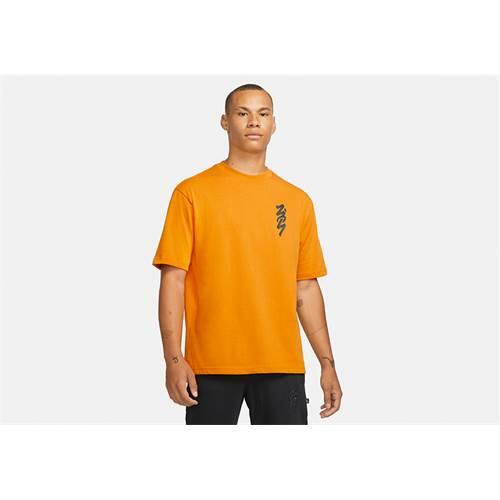 Nike - T-shirt Universel Hommes Nike Air Jordan Zion - T-shirt Manches Courtes - Orange - 48 Xl - Decathlon
