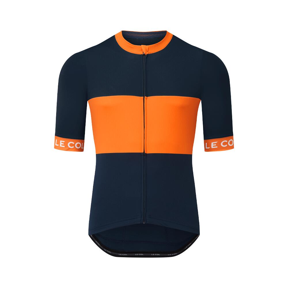LE COL Sport Jersey XS / Navy/Saffron