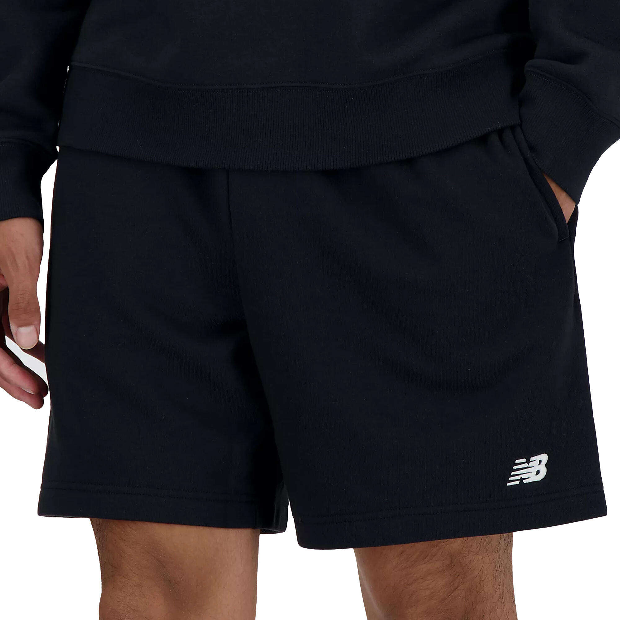 Short Noir Homme New Balance Essentials MS41520 4/4