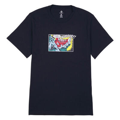 T-shirt comic zwart - 10025978-a01