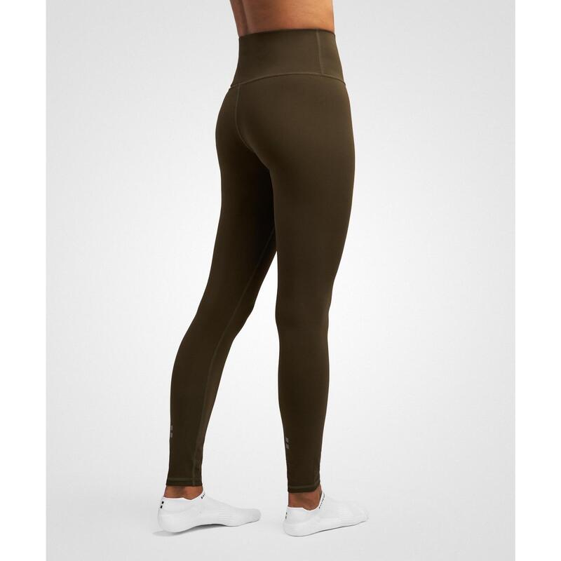 Smart Legging de Tennis/Padel avec Poche à Balle Femme Olive