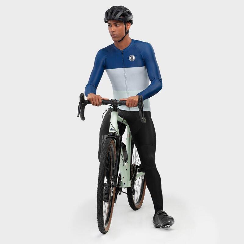 Herren Radsport langärmeliges radtrikot für M2 Grand Tour SIROKO Blau