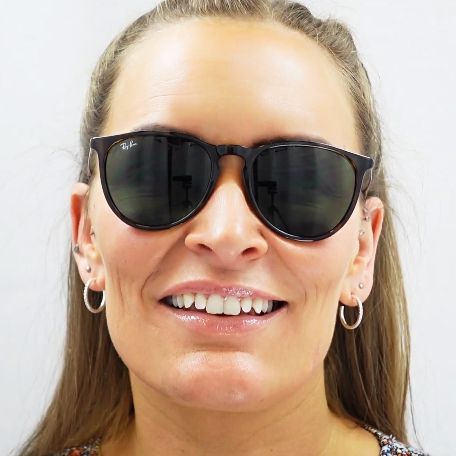 Lunettes de Soleil Ray-Ban ERIKA RB 4171 unisex Taille 54/18/145 4/4