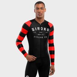 Heren Wielrennen wielershirt lange mouw M2 Rider SIROKO Zwart