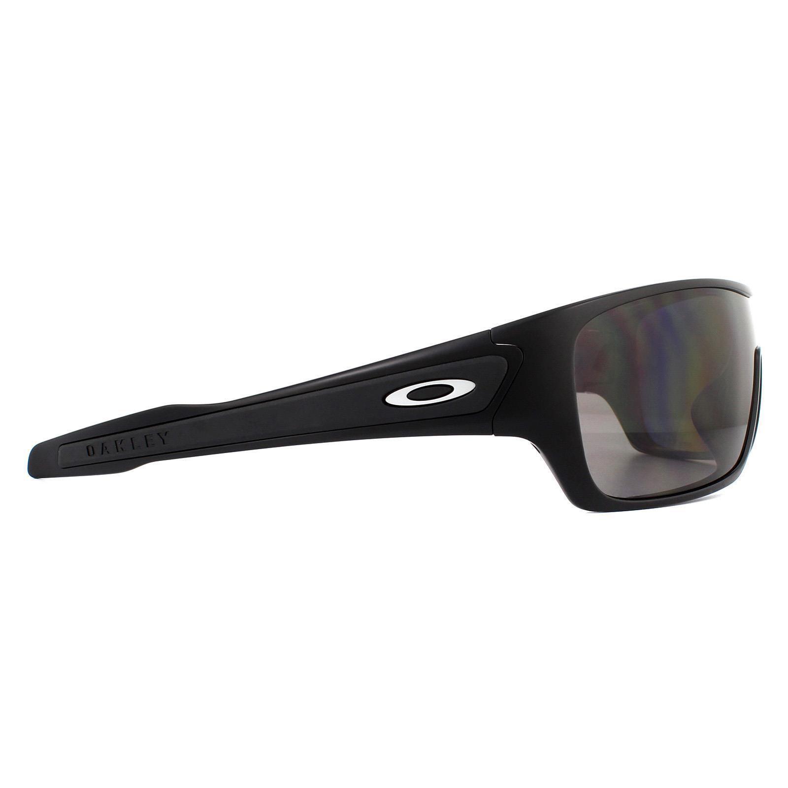 Oakley Shield Mens Matte Black Prizm Grey Polarized Sunglasses 4/4