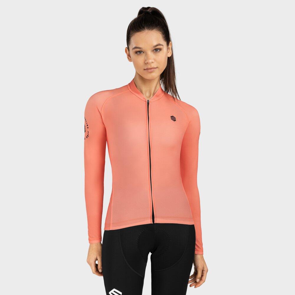 Women's long-sleeved cycling jersey M2 Ardenas Argile