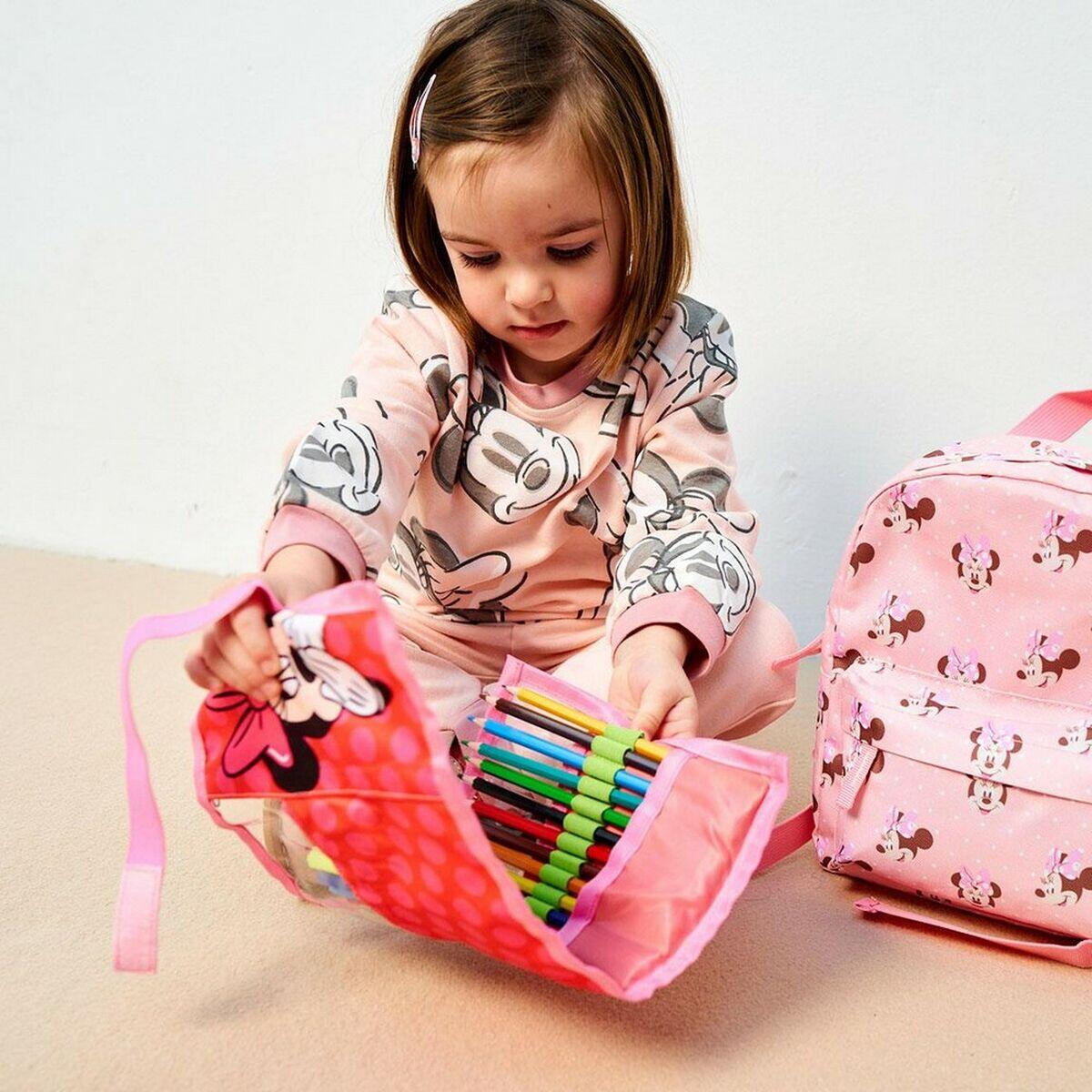 Estuche Escolar con Accesorios Minnie Mouse 4/4