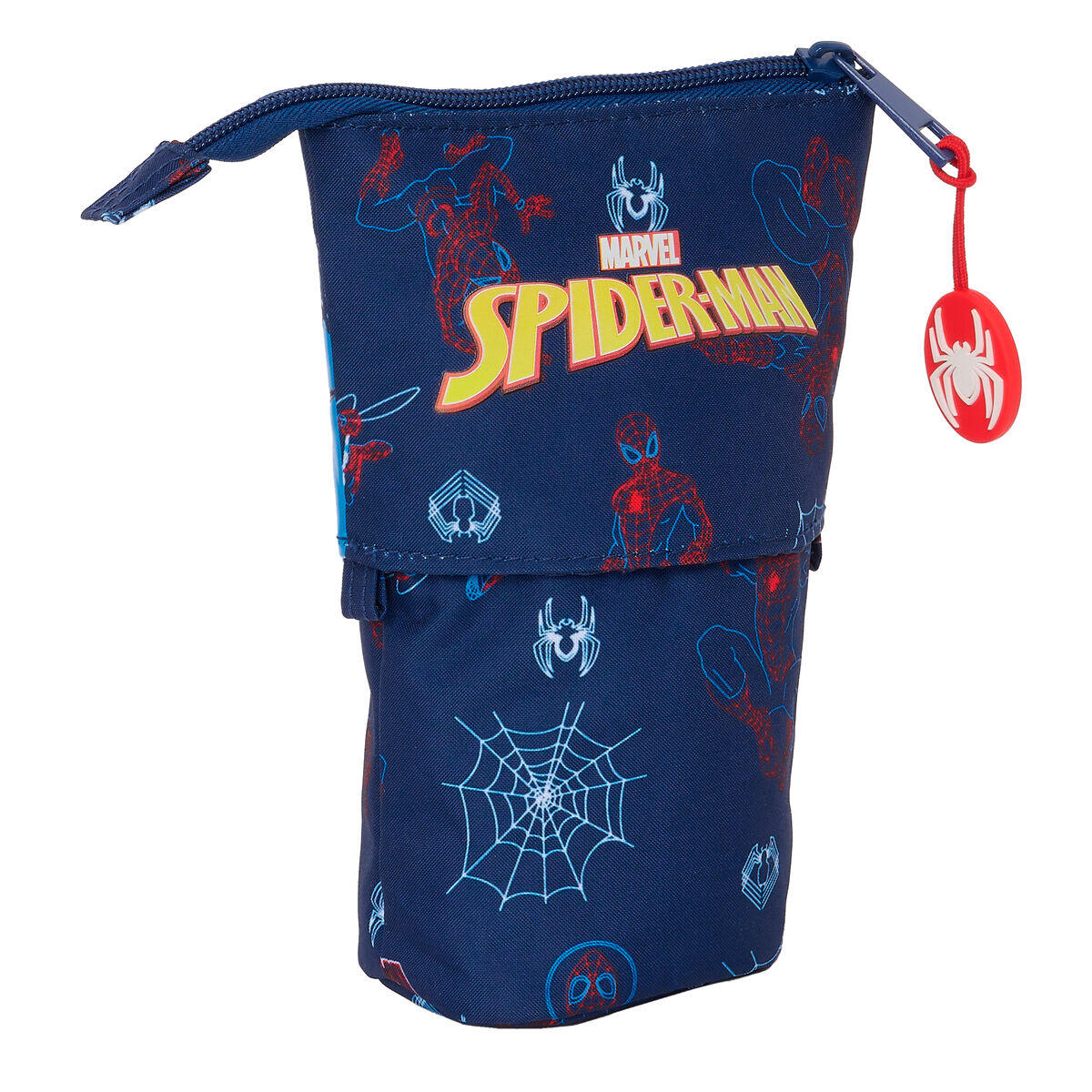 Estuche Cubilete Spider-Man Neon 1/5