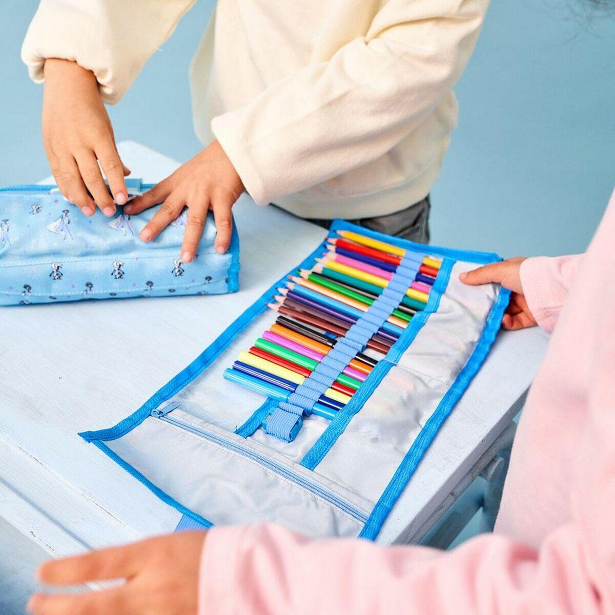 Estuche Escolar con Accesorios Frozen 3/3