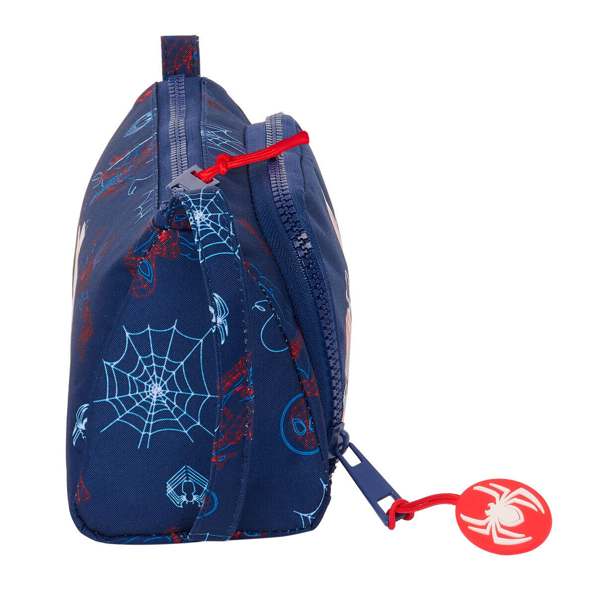 Estuche Escolar con Accesorios Spider-Man Neon 4/4