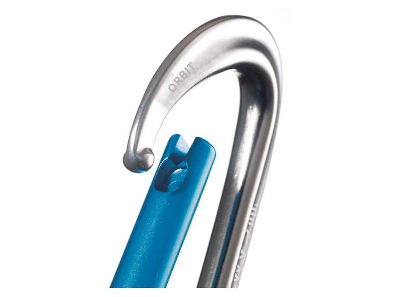 Moschettone arrampicata Orbit Prosty Titanium 2/2