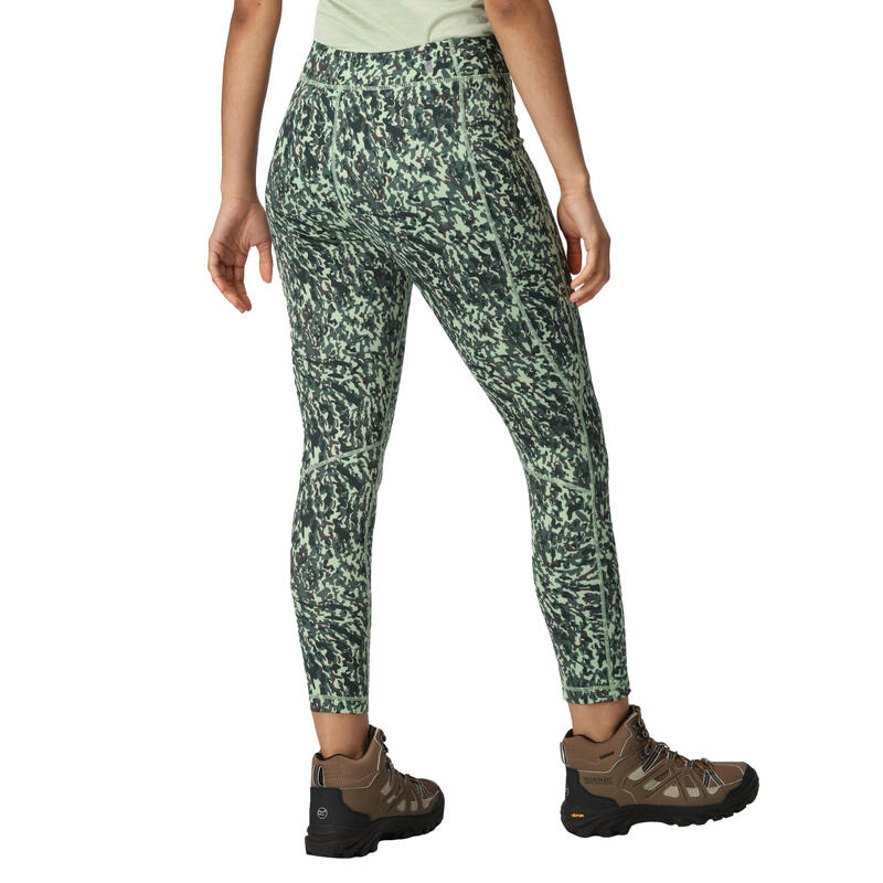 Legging HOLEEN Femme (Vert foncé)