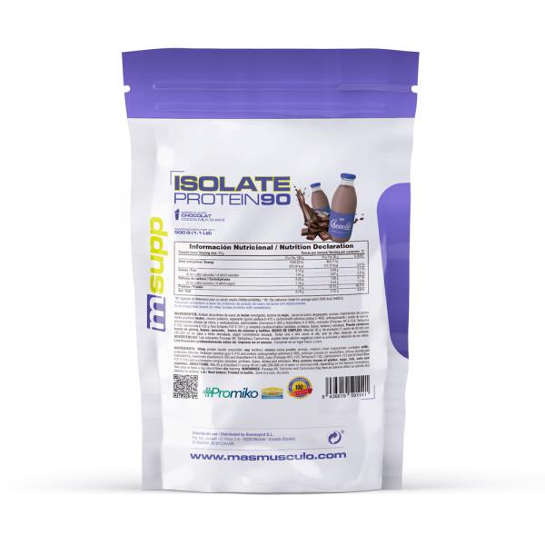 Isolate 90 CFM - 500 g Chocolate de MM Supplements