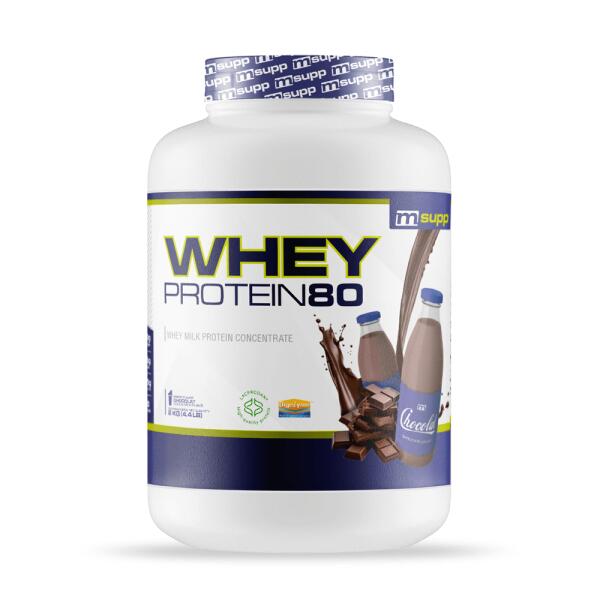 MMSUPPLEMENTS Whey Protein80 - 2 kg CHOCOLAT MM Supplements