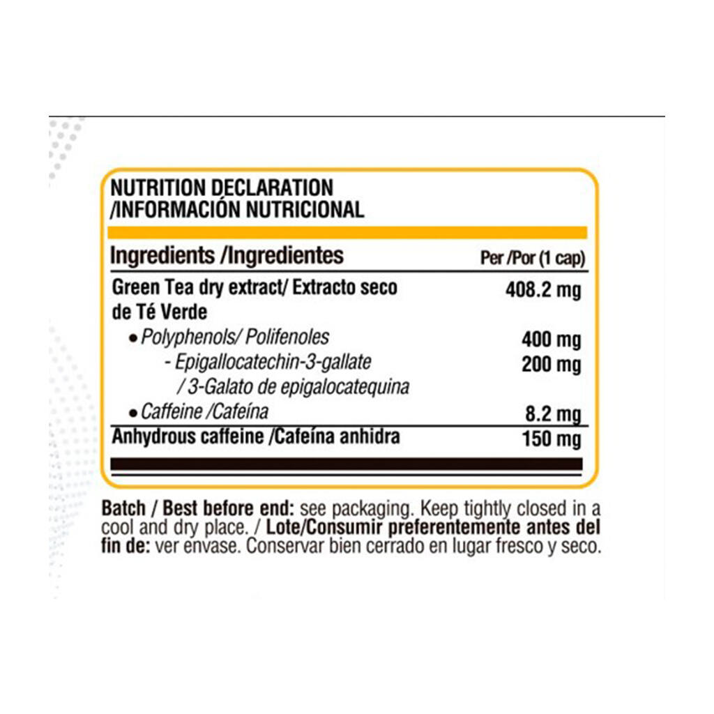 probióticos Life Pro Green Tea + EGCG + Caffeine 90 vcaps 98% Polyphenols 2/4